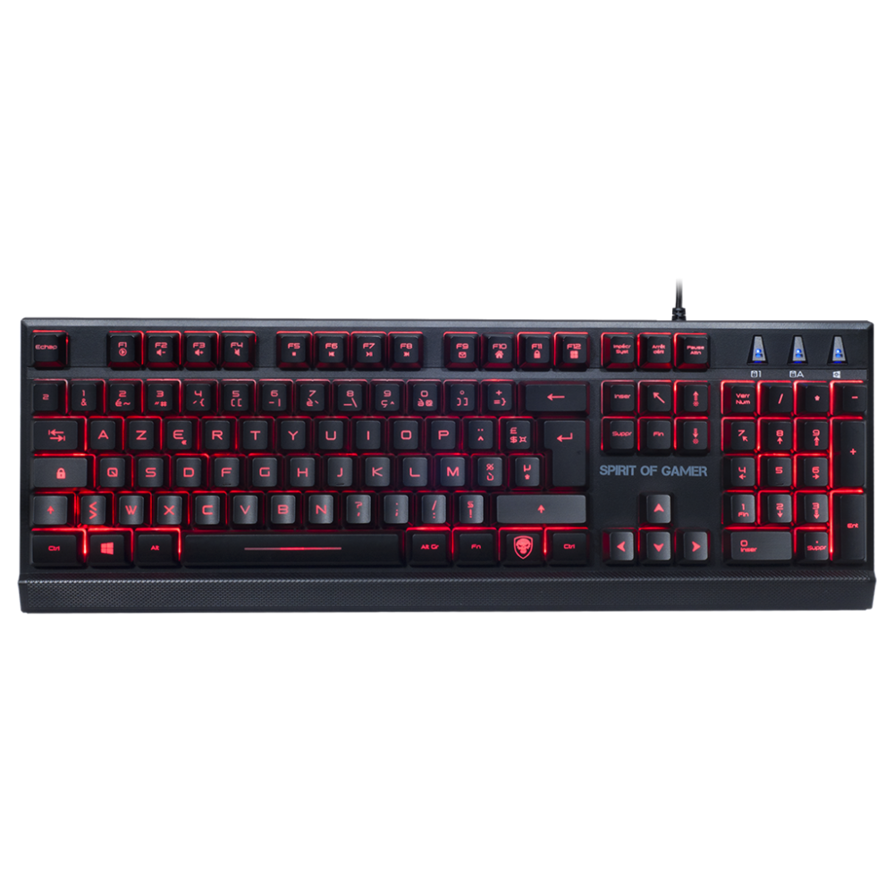 Clavier Gaming Rétroéclairé Spirit of Gamer ELITE K10