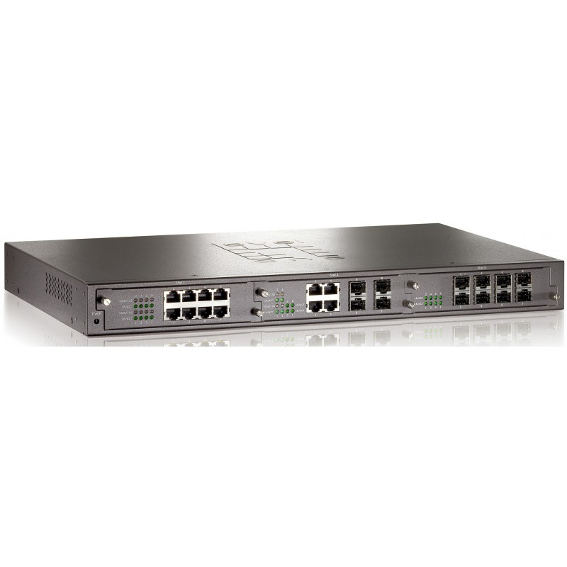 Switch 19" Modulaire Gigabit Combo 3 Slots