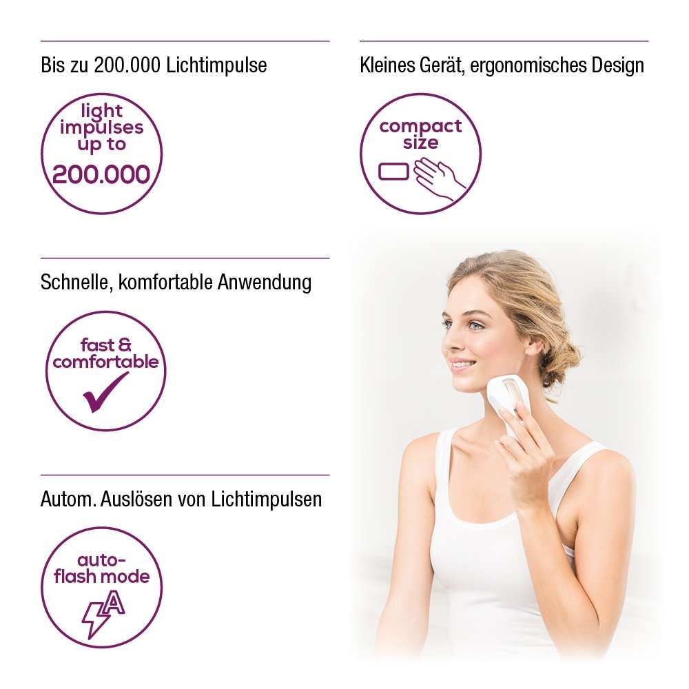ÉPILATEUR LONGUE DURÉE BEURER IPL PURE SKIN PRO