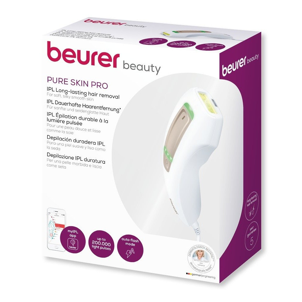 ÉPILATEUR LONGUE DURÉE BEURER IPL PURE SKIN PRO