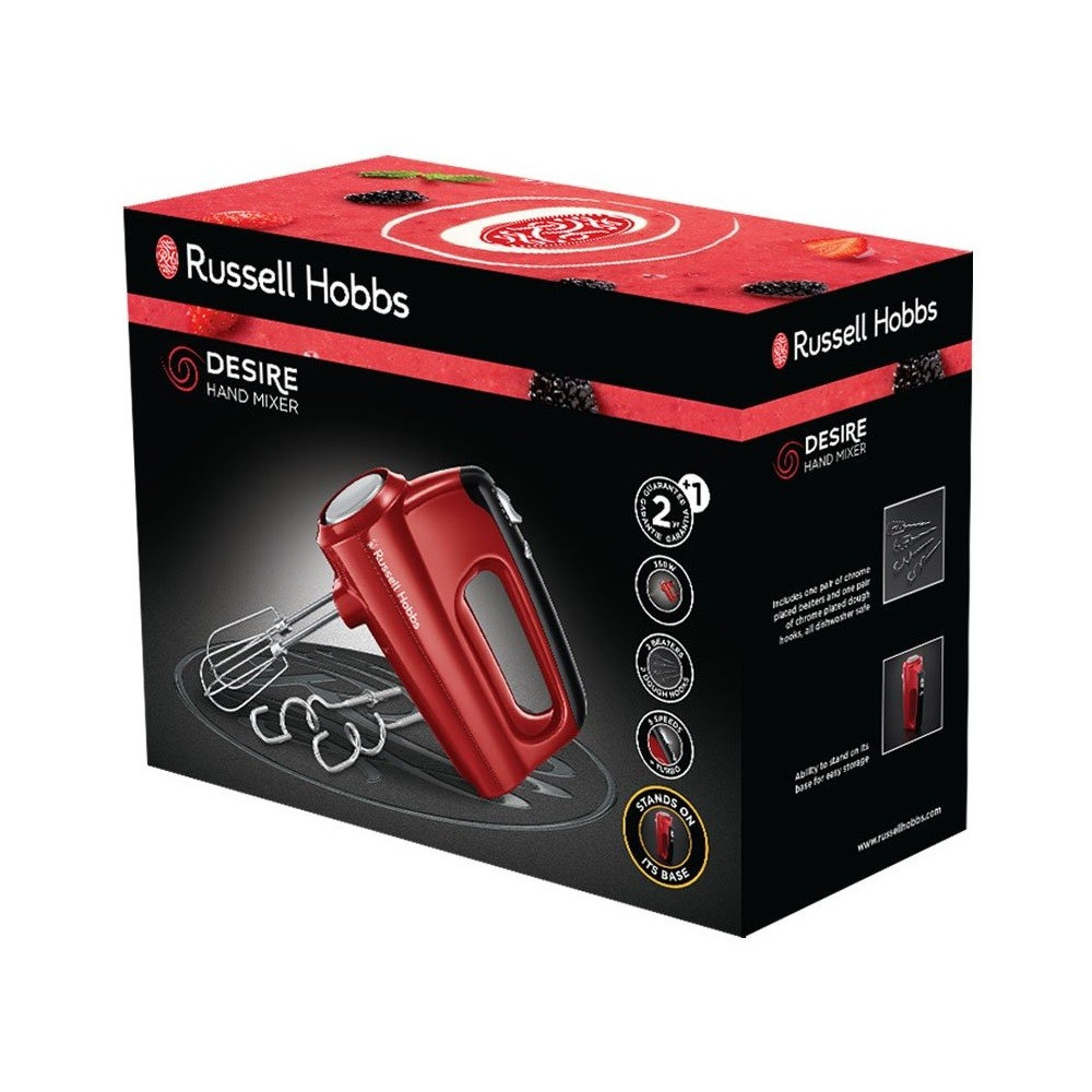 Batteur Electrique Russell Hobbs Desire / Rouge