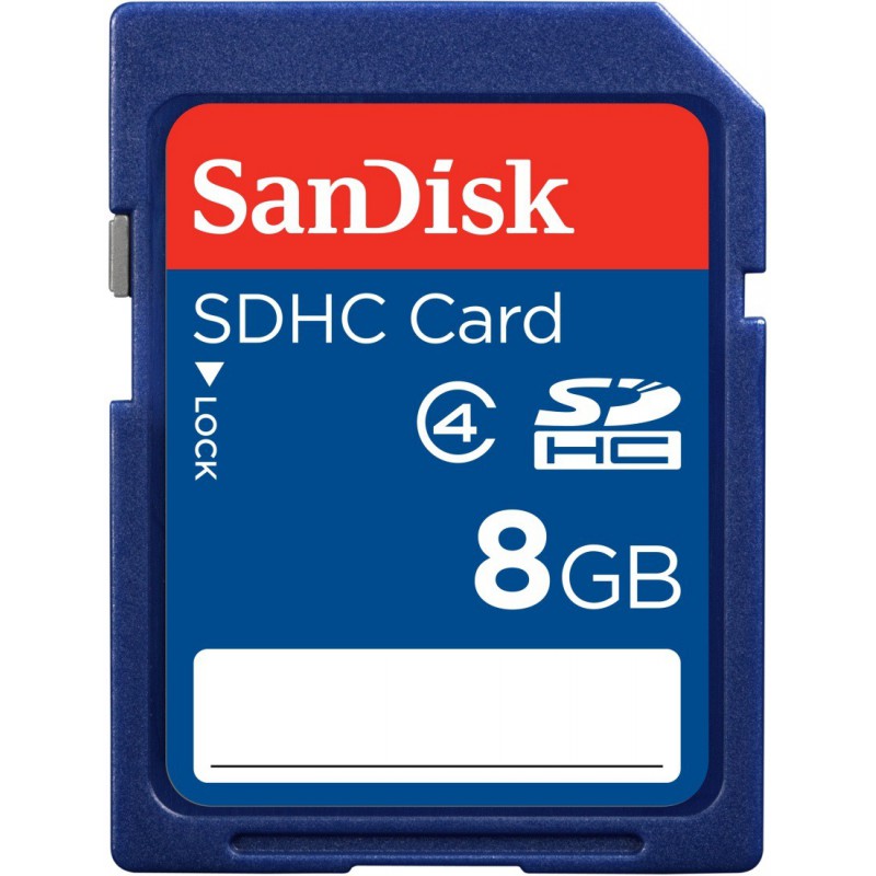Sandisk SD Memory 8 Go