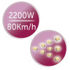 Sèche-cheveux Remington D5950 / 2200W