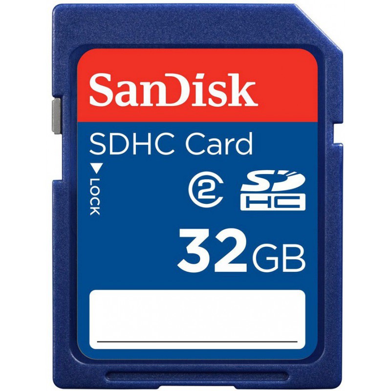 Carte Mémoire Sandisk SD Memory 32 Go