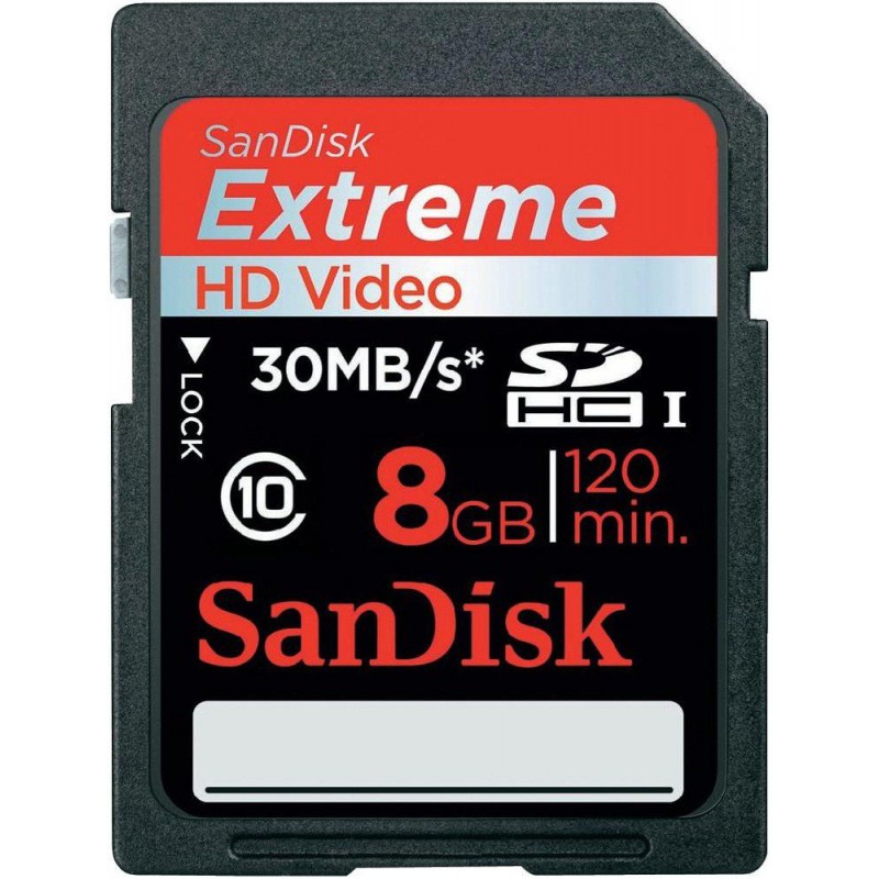 Sandisk SD Extreme HD Video 8 Go