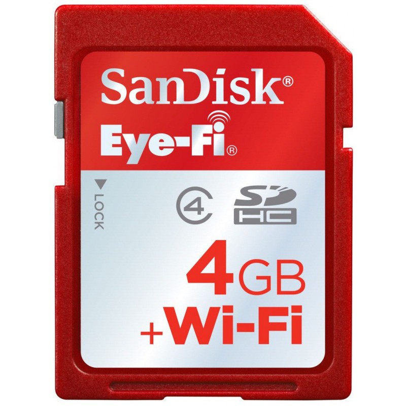 Sandisk Sans Fil Eye-Fi 4 Go