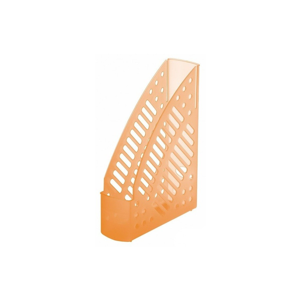 Porte-revues en plastique transparent Faibo 150T / Orange