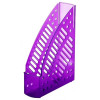 Porte-revues en plastique transparent Faibo 150T / Violet