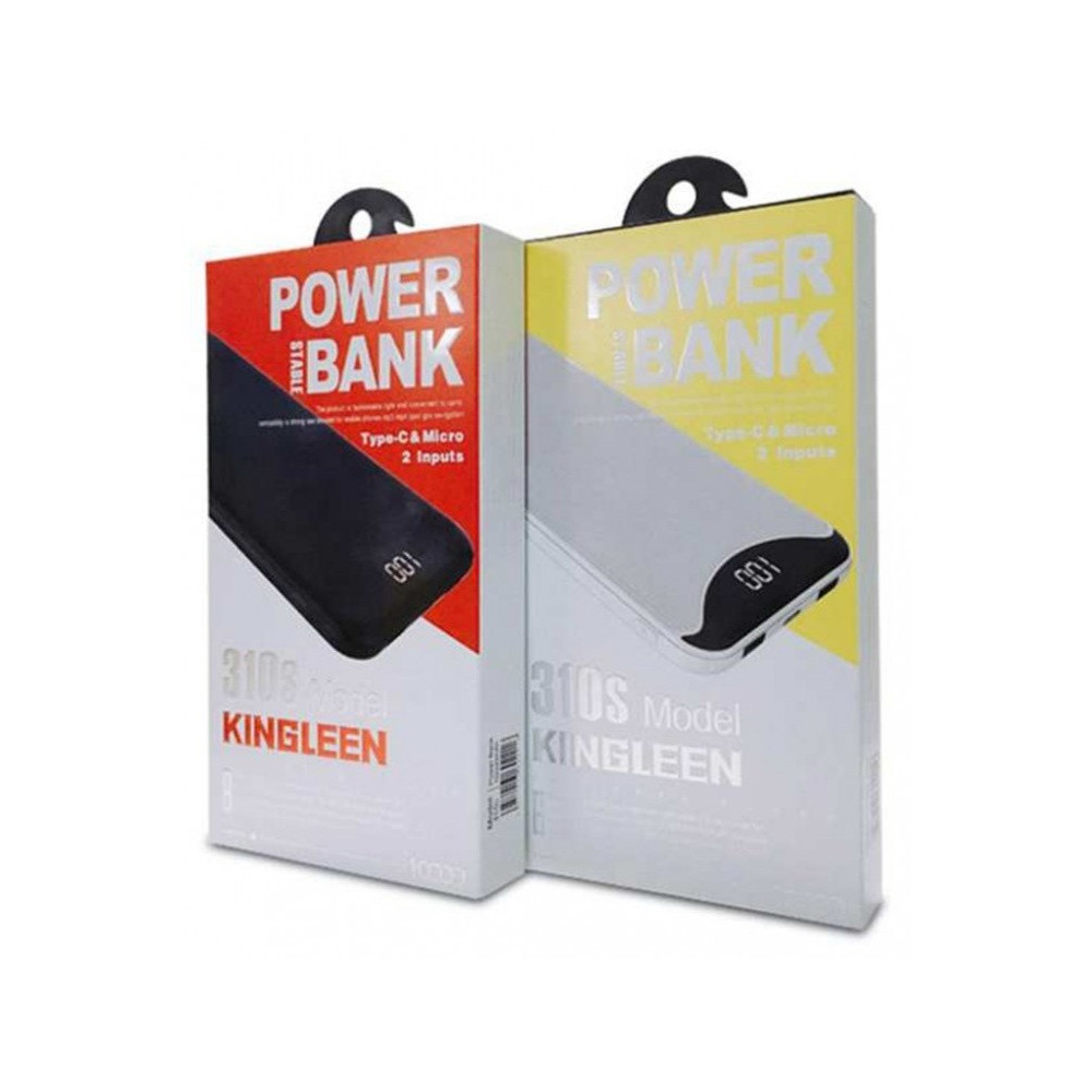 Power Bank KINGLEEN 310S 10000 mAh / Noir