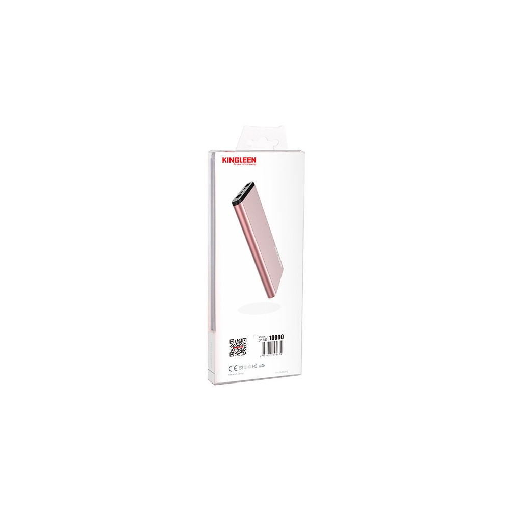 Power Bank KINGLEEN 318S 10000 mAh / Rose Gold