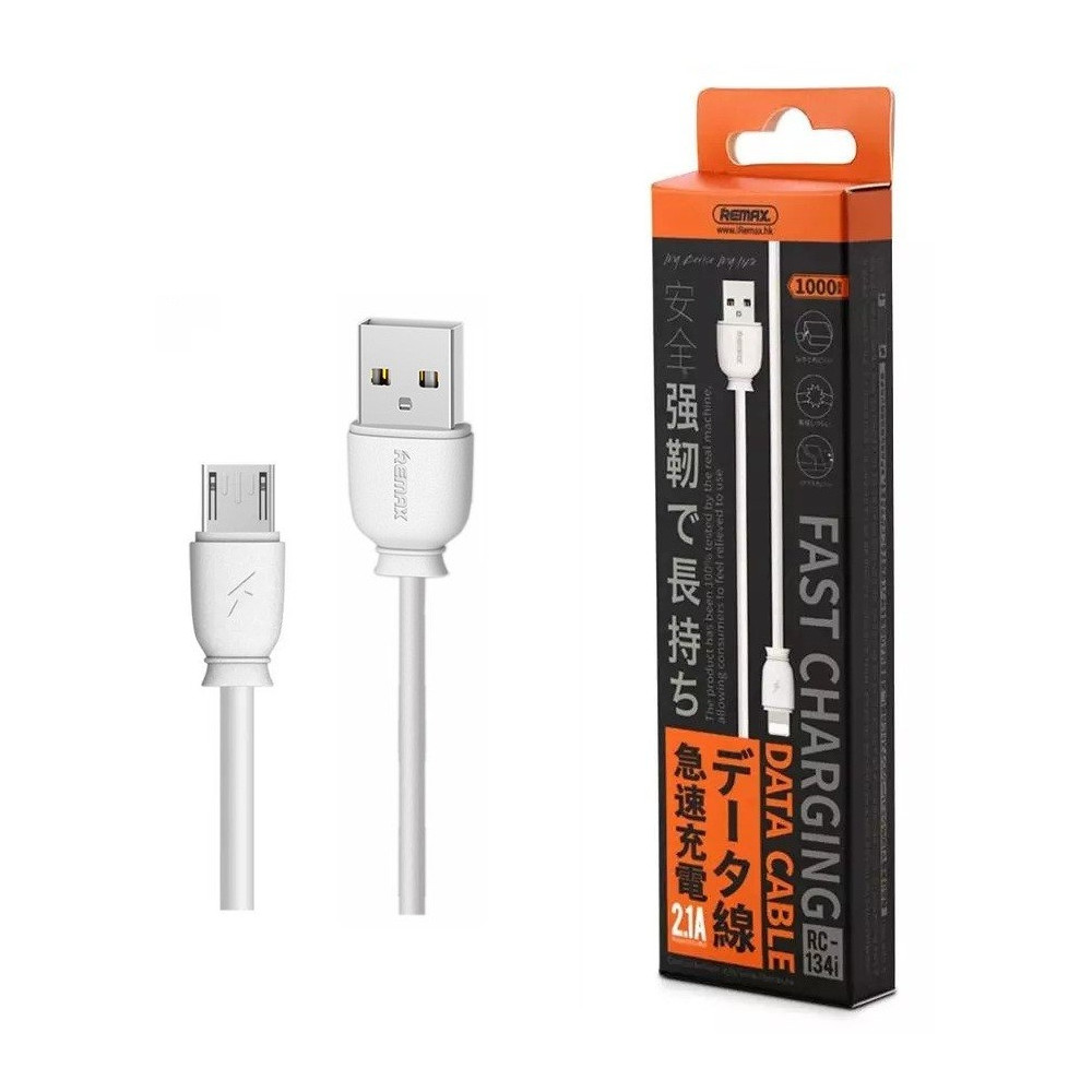 Câble Remax USB vers Micro USB / Blanc