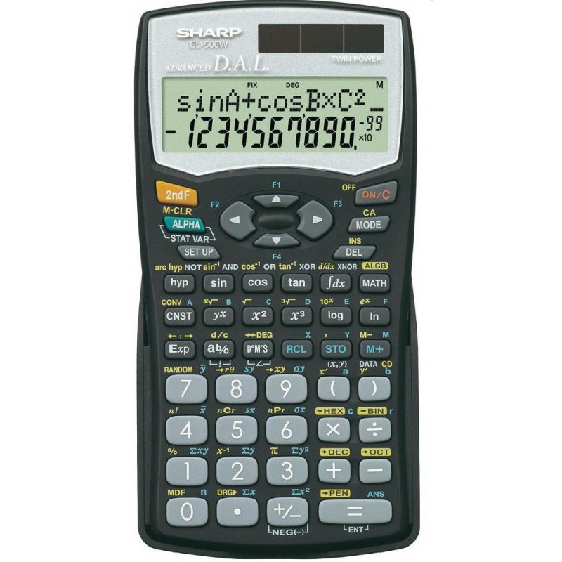 Calculatrice Scientifique EL-506W-BK