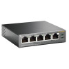 Switch de bureau TP-Link 5 ports 10/100 Mbps avec 4 ports PoE