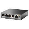 Switch de bureau TP-Link 5 ports 10/100 Mbps avec 4 ports PoE