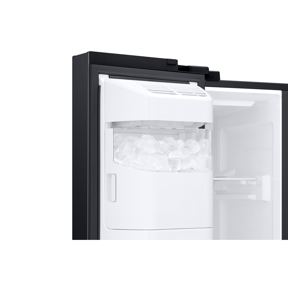 Réfrigérateur Samsung avec Distributeur d'eau Side by Side / Twin Cooling Plus /617L Noir