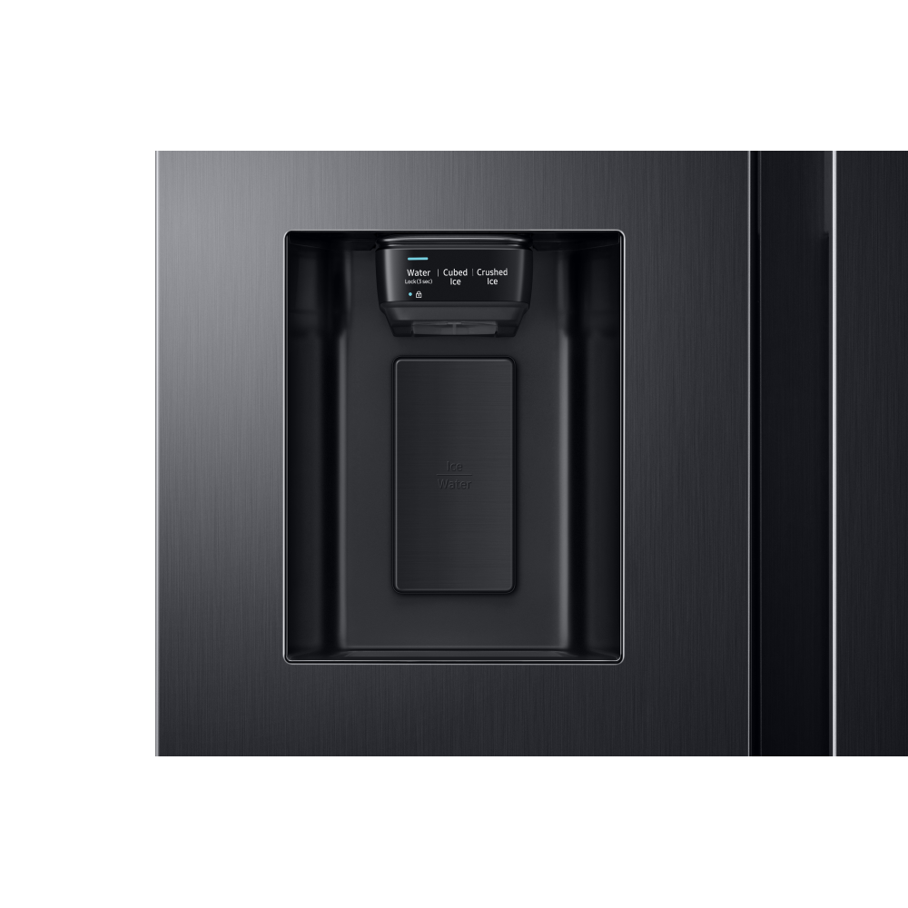 Réfrigérateur Samsung avec Distributeur d'eau Side by Side / Twin Cooling Plus /617L Noir