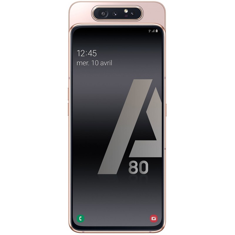 Slide  #2 Téléphone Portable Samsung Galaxy A80 / Gold + SIM Orange 60 Go + Power Bank 10 000 mAh Offert