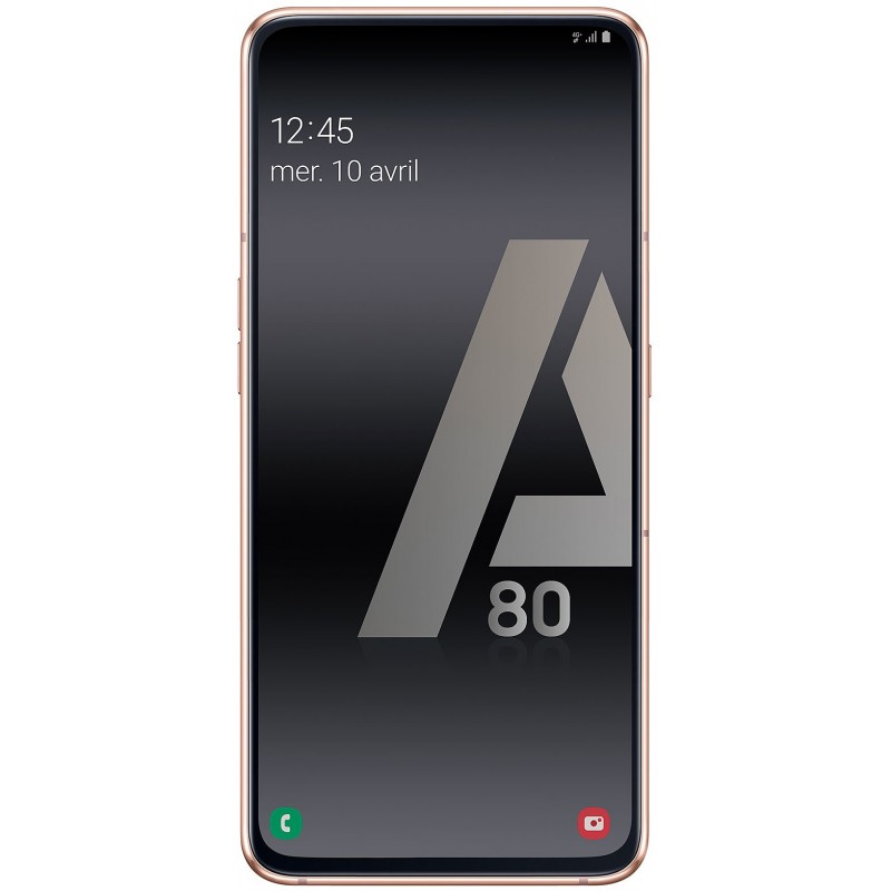 Slide  #3 Téléphone Portable Samsung Galaxy A80 / Gold + SIM Orange 60 Go + Power Bank 10 000 mAh Offert