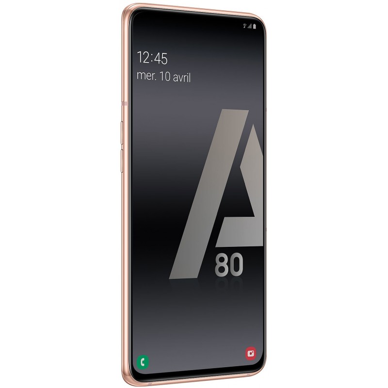 Slide  #5 Téléphone Portable Samsung Galaxy A80 / Gold + SIM Orange 60 Go + Power Bank 10 000 mAh Offert