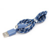 Câble USB Vers Micro USB / 1M / Bleu