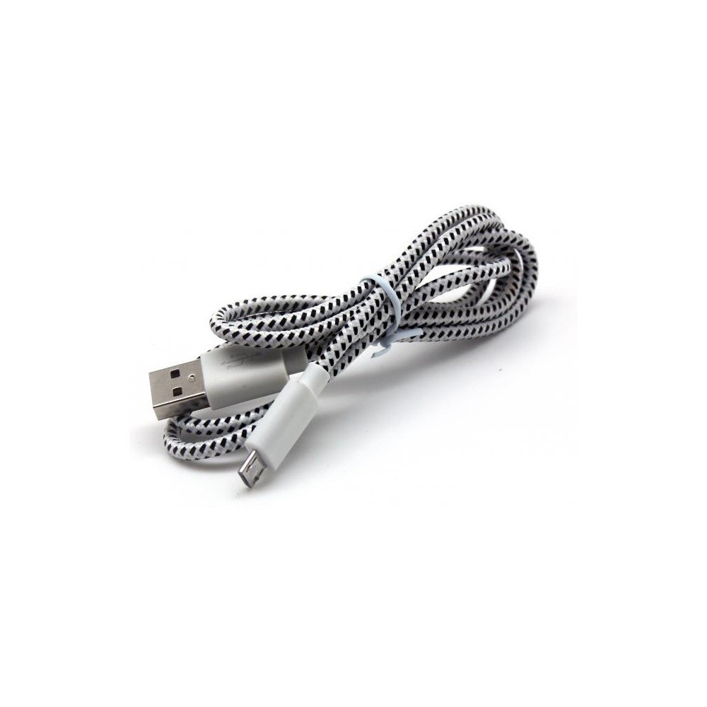 Câble USB Vers Micro USB / 1M / Blanc