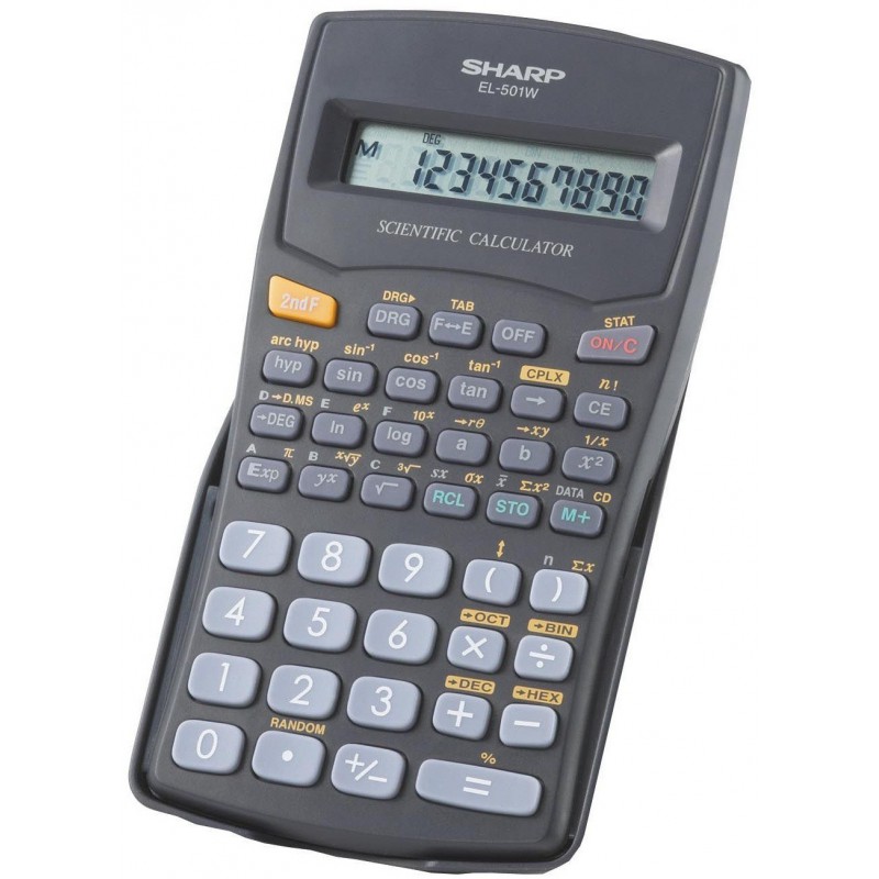 Calculatrice Scientifique EL-501W-BK