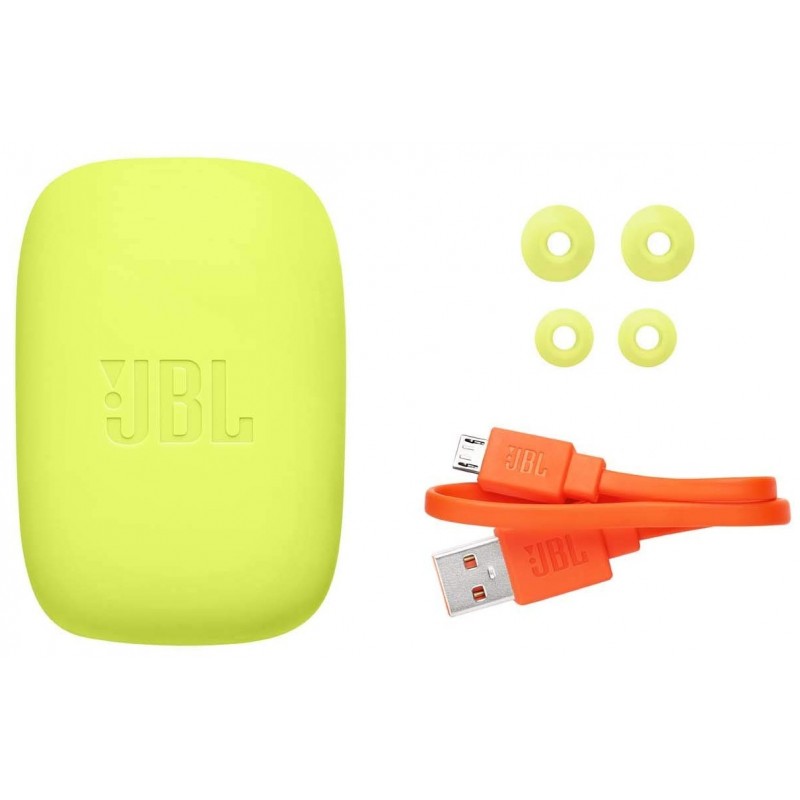 Écouteurs Sport JBL Endurance Dive - Bluetooth - Intra-Auriculaire - 8h  d'écoute - IPX7 - Assistant Google et Siri - Lecteur MP3 intégré (1Go) -  Jaune par