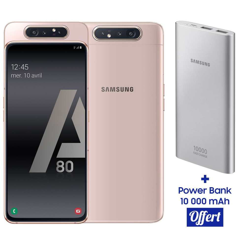 Samsung Galaxy A80 Gold | Smartphone Samsung Tunisianet