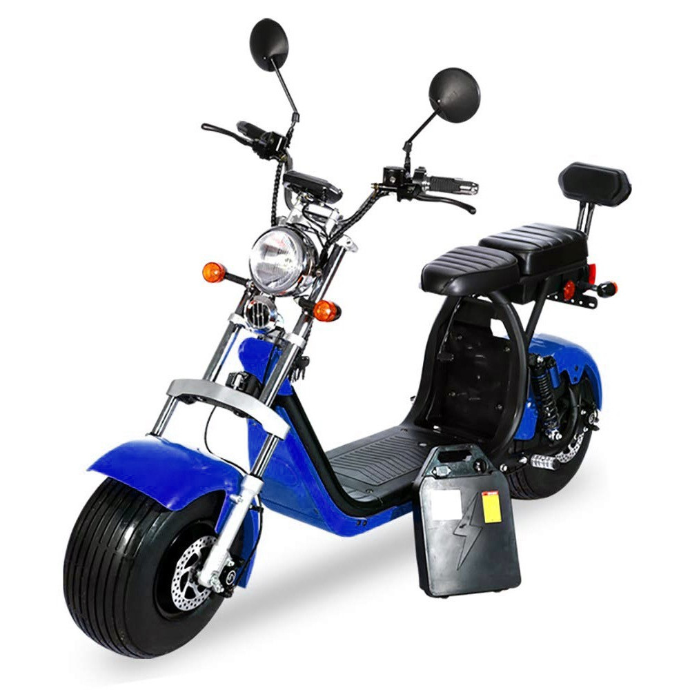 Scooter Electrique Eco Moto Coco 1500W / Bleu