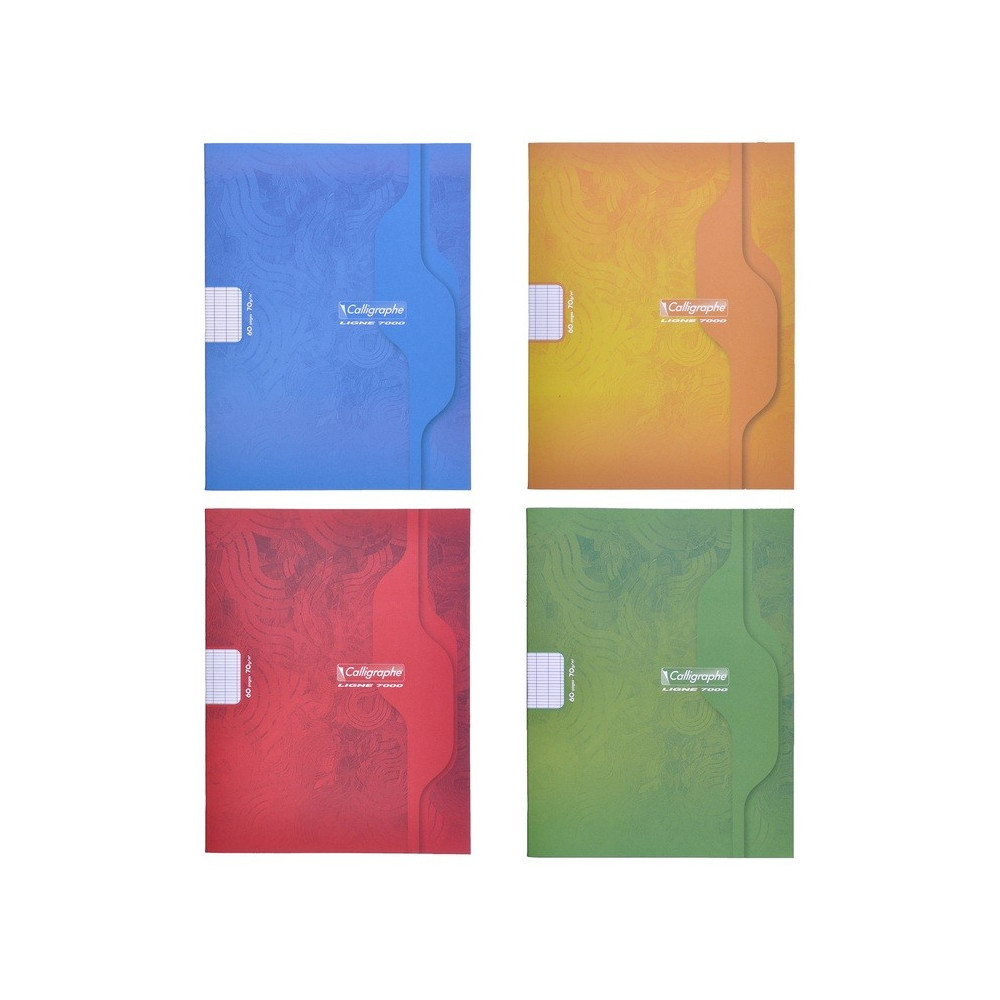 Cahier piqué Calligraphe 7000 17x22 48p séyès 70g
