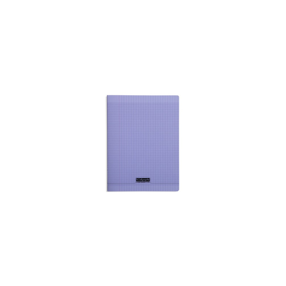 Cahier piqué Calligraphe 8000 POLYPRO 17x22cm 96p séyès 90g / Violet