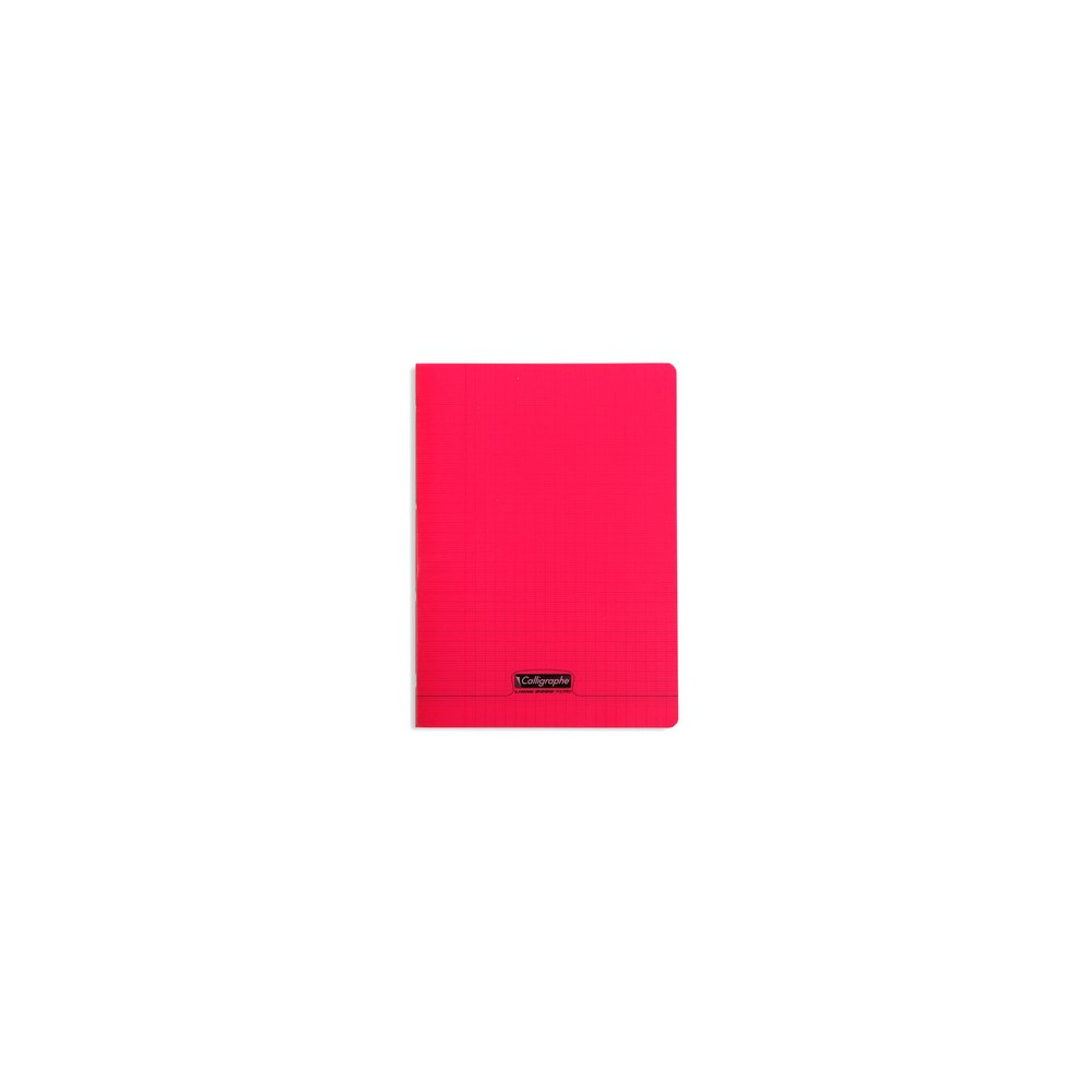 Cahier piqué 8000 POLYPRO SEYES Calligraphe / 21x 29.7 / 192P / 90G / Rouge