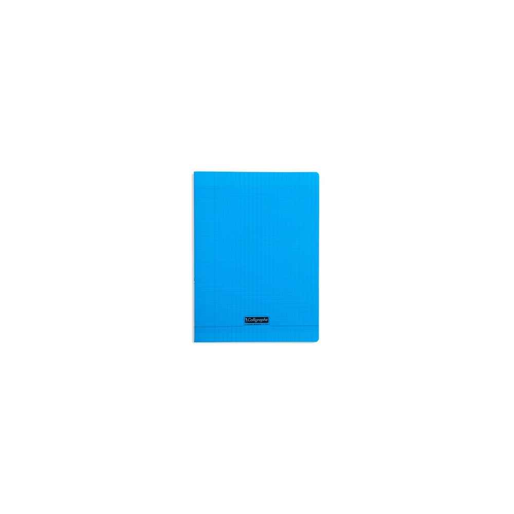 Cahier piqué Calligraphe 8000 POLYPRO 24x32cm 96p séyès 90g / Bleu
