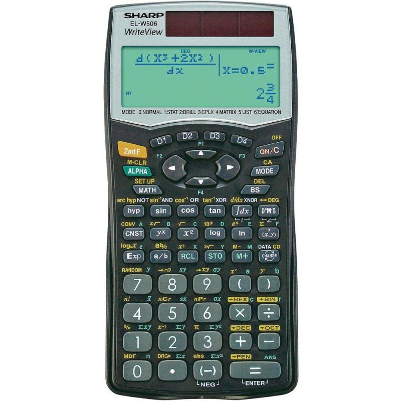 Calculatrice Scientifique EL-W506