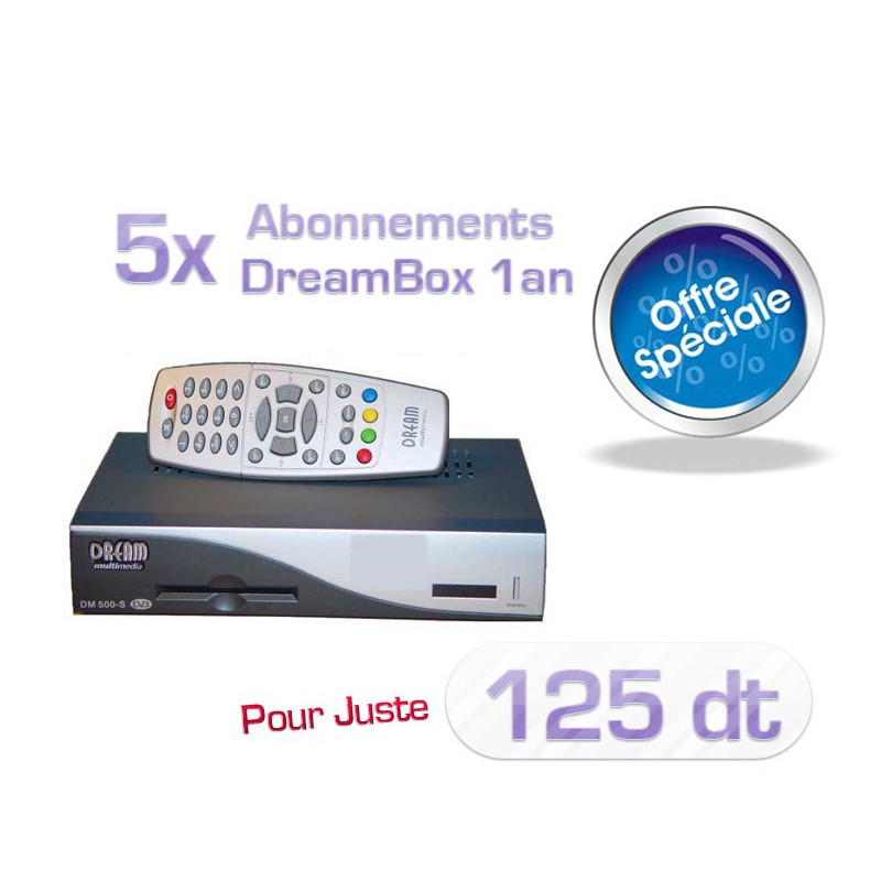 10 x Abonnements DreamBox 1 an