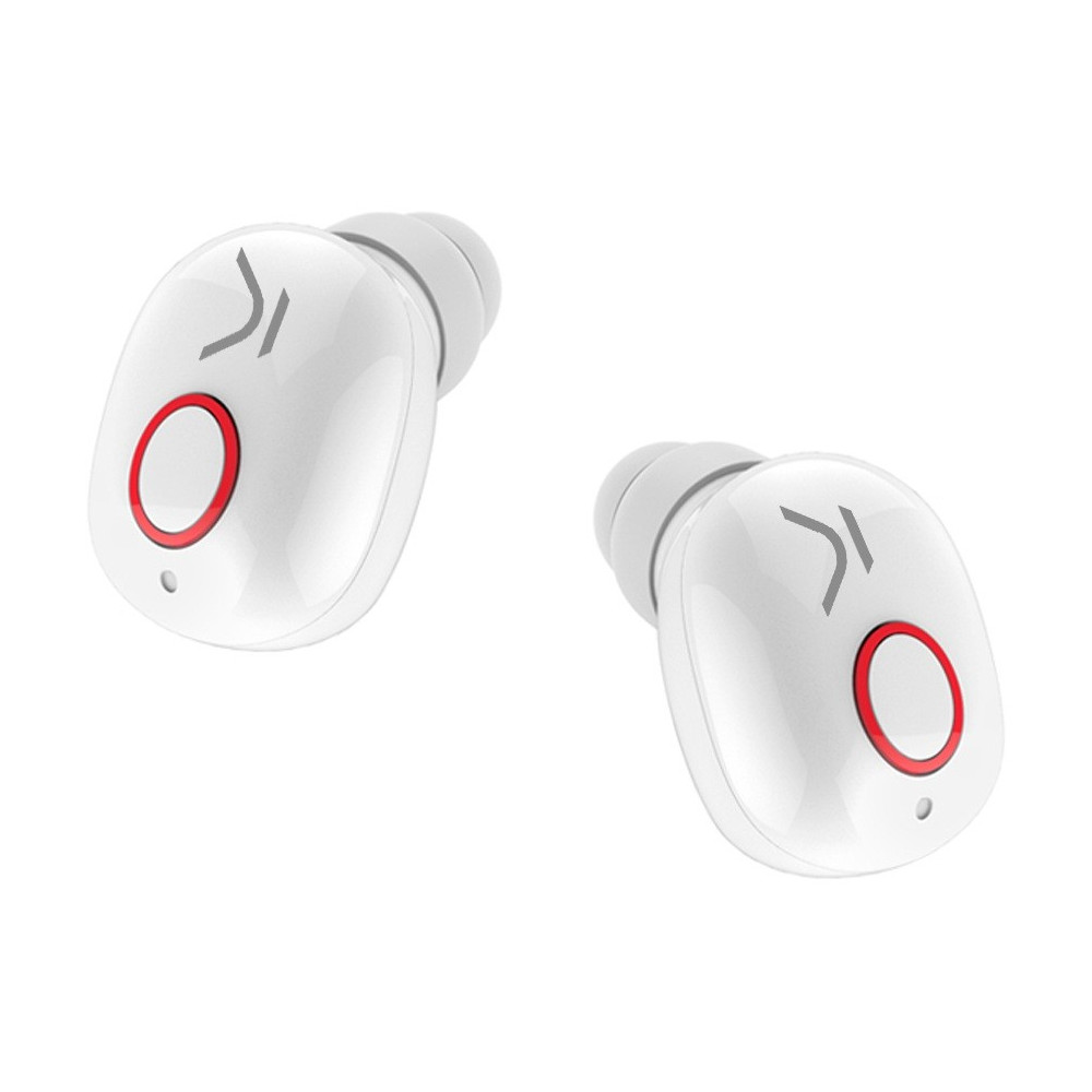Écouteurs Sans Fil Ksix Free Pods avec Micro / Blanc