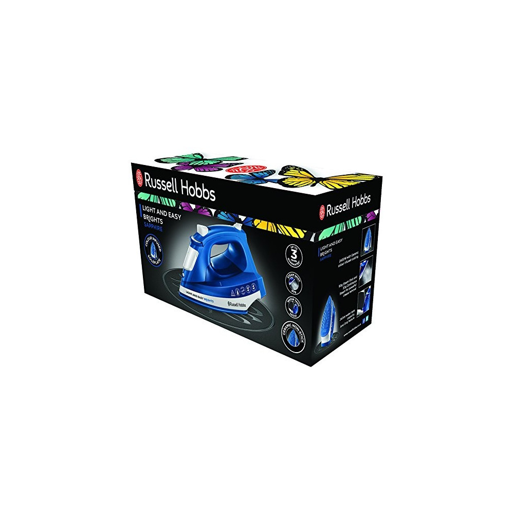 Fer à Repasser Vapeur Russell Hobbs Light & Easy Brights Saphir / 2400W