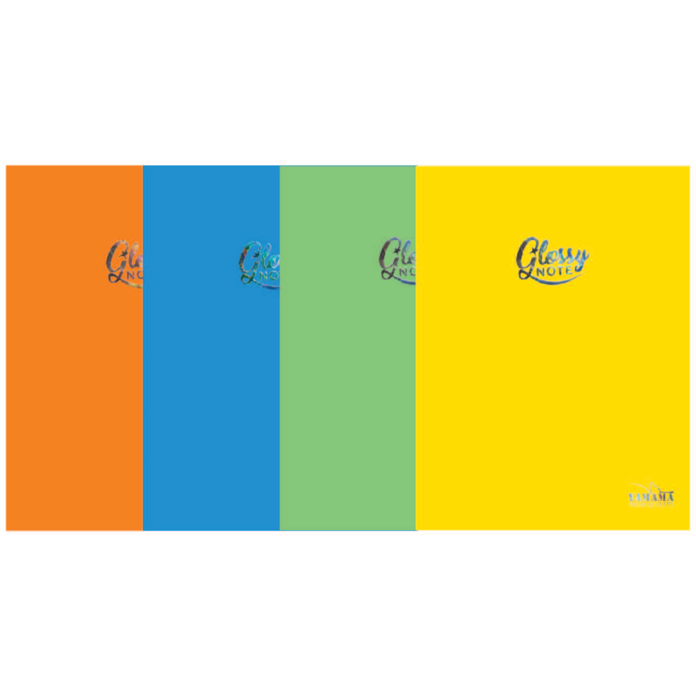 Cahier Piqué YAMAMA Glossy Note 17x22 Uni BMV 80G 64p