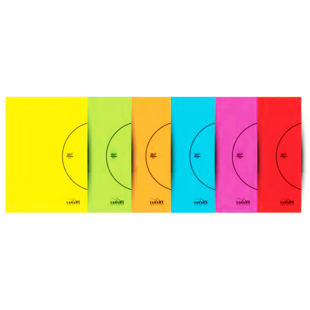 Cahier Piqué YAMAMA Couverture Plastique A4 Uni BMV 80G 96p