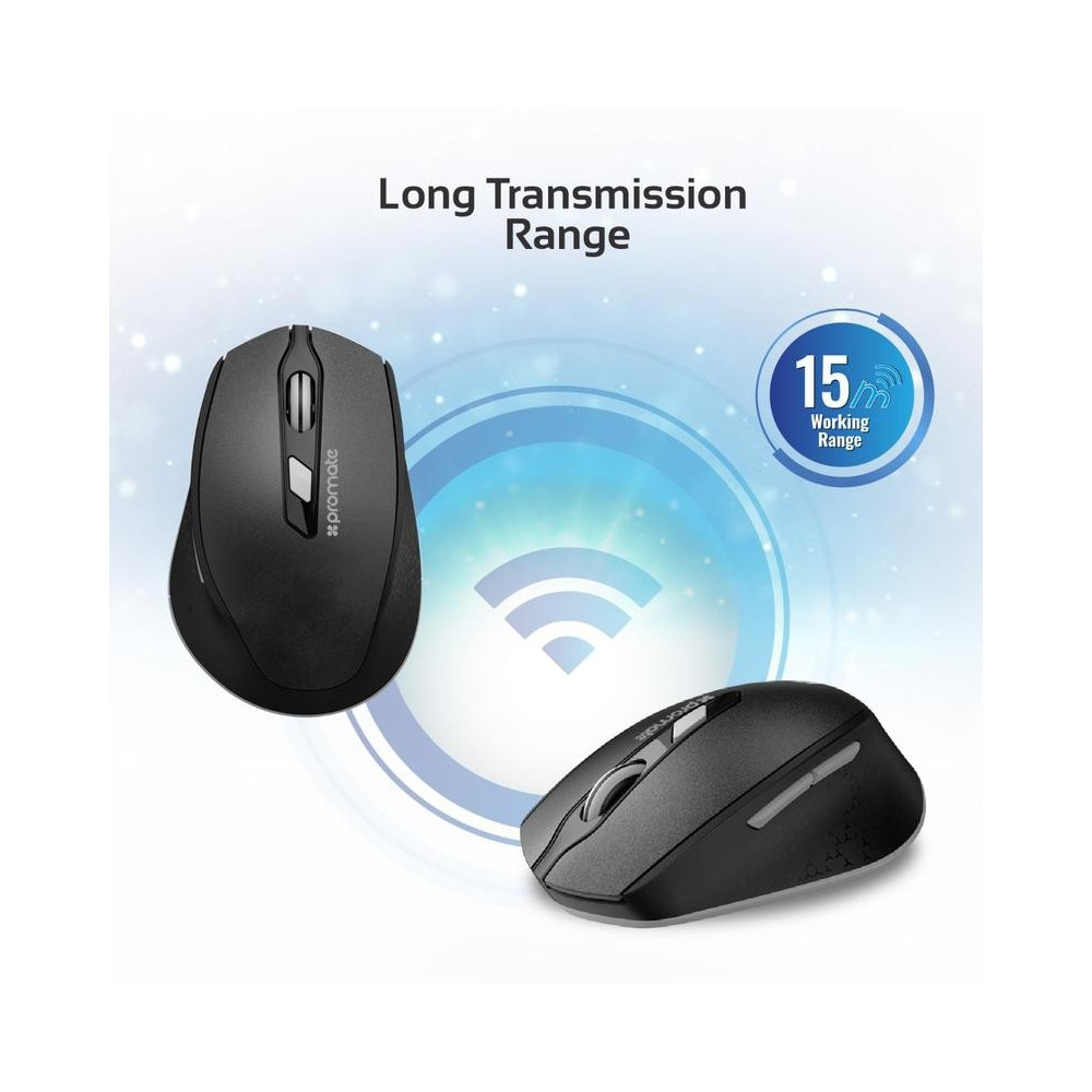 Souris Optique Sans Fil Promate Clix-6 / Noir