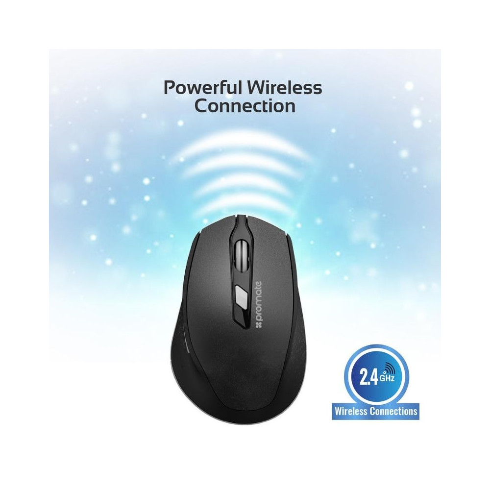 Souris Optique Sans Fil Promate Clix-6 / Noir
