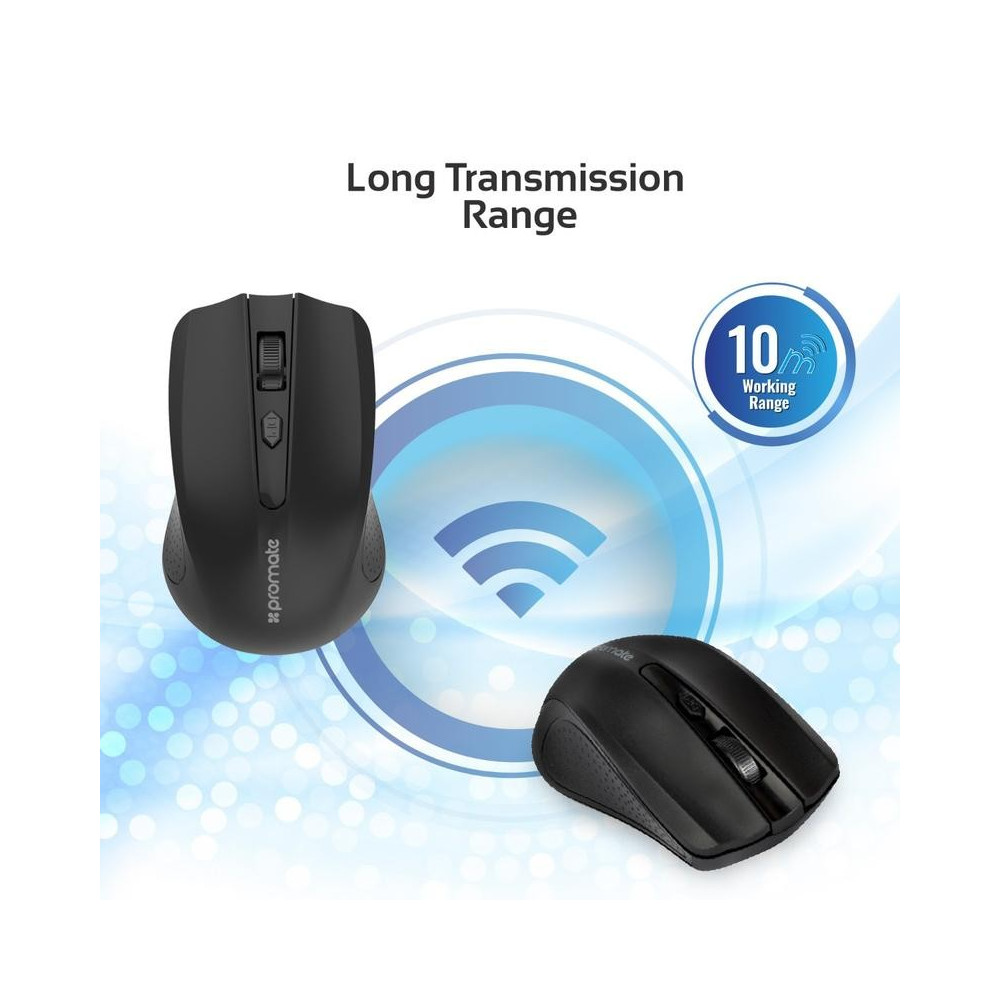 Souris Optique Sans Fil Promate Clix-8 / Noir