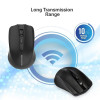 Souris Optique Sans Fil Promate Clix-8 / Noir