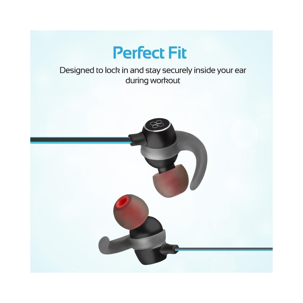 Écouteurs Bluetooth avec Micro Promate Spicy-1 / Bleu