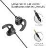 Écouteurs stéréo intra-auriculaires avec micro Promate Swift / Noir