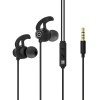 Écouteurs stéréo intra-auriculaires avec micro Promate Swift / Noir