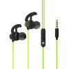 Écouteurs stéréo intra-auriculaires avec micro Promate Swift / Vert