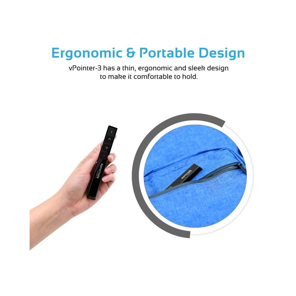 Pointeur Laser sans fil Promate vPointer-3