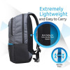 Sac à dos Promate Ascend-BP Étanche pour Pc Portable 15.6" / Gris