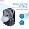 Sac à dos Promate Ascend-BP Étanche pour Pc Portable 15.6" / Gris